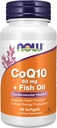 Şimdi Gıdalar Tamamlıyor, CoQ10 60 mg with Omega 3 Fish Oil, Cardiovascular Health*, 60 Softgels