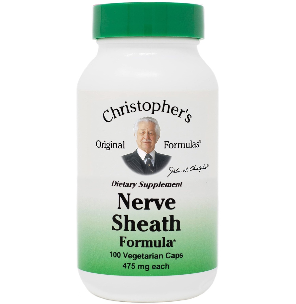 Christopher's Original Formulas Nerve Sheath Formula Κάψουλα 100 κατ.
