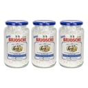 Brioschi [Pack 3 İtalyan Limon Flavored Reneing Effervescent | Digestive Aid, Heartburn, Upset Stomach, Acid Indigestion | Gluten Free, No Colorants, No Artific Glassary Flavors | 8.5 oz Glassary Flavors | 8.5 oz Glass