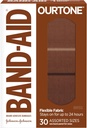 Band-Aid Brand Ourtone Prestige Bandages, Flex Protection & Care of Minor Cuts & Boates, Quilt-Aid Pad for Painful Yaras, BR55, Assorted Dimensions, 30 ctt