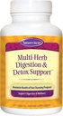 Nature's Secret Multi Herb Digestion & Detox Support - Sağlıklı Digestive Function, Rejuvenation & Powerful Cleansing with Alfalfa, Dandelion, Fennel, Green Tea & More - 275 Tabletler