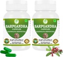 Morsan Sağlık Sarpgandha (Rauwolfia Yılanina) Capsules - 2 x 60 Veg Capsules Paketi | 500 mg Herbal Ekstraksiyon | Natural Ayurvedic Supplement for Daily Wellness