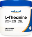 Nutricost L-Theanine Toz 100 Grams - Gluten Free & Non-GMO