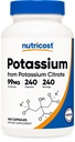 Nutricost P properties Citrate 99 mg, 240 Capsules - Gluten Free, Non-GMO