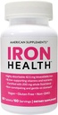 Demir Sağlığı 42.5 Mg Non-Constipating Iron with 16 Iron- Supporting Vitamins and Nutrients Including Vitamin C 60 Tabletler