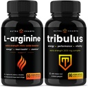 NutraChamps L-Arginine Capsules ve Tribulus Capsules 2 Pack