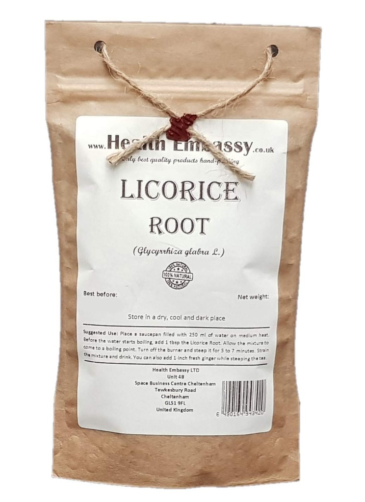 Sağlık Büyükelçiliği Licorice Root | Glycyrrhiza Glabra | Herbal Tea (50g)