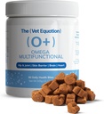 Köpekler için Omega Multi function - Duck-Flavored, 90 Chews – Marine Sourced Omega-3s – Supports Joint, Skin, Coat & Immune Health