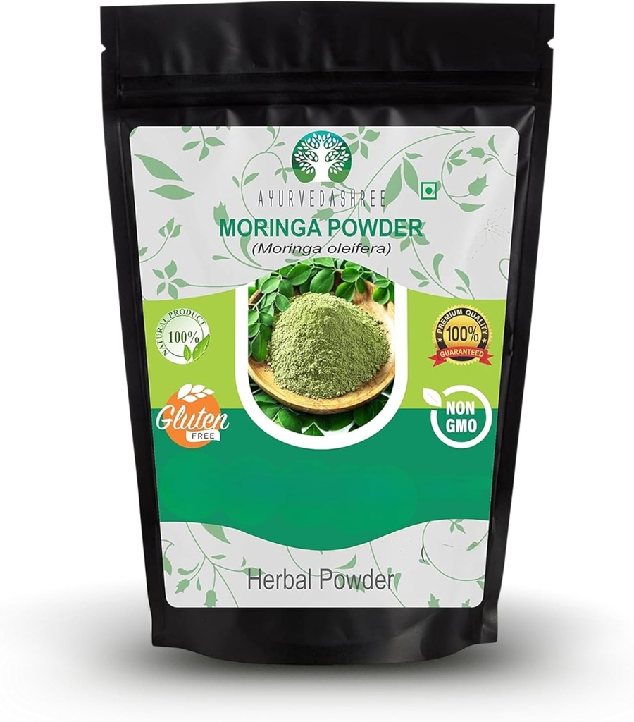 Moringa Leaf Toz 100 Gm I Moringa Olifera Toz I Lab Test Edildim I Non GMO I GMP sertifikalı I Vegan