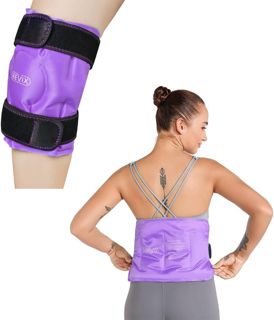 Revix Revix πακέτο πάγου για ανακούφιση από τον πόνο στο γόνατο και το πάτημα πάγου ώμου για τραυματισμούς επαναχρησιμοποιήσιμο