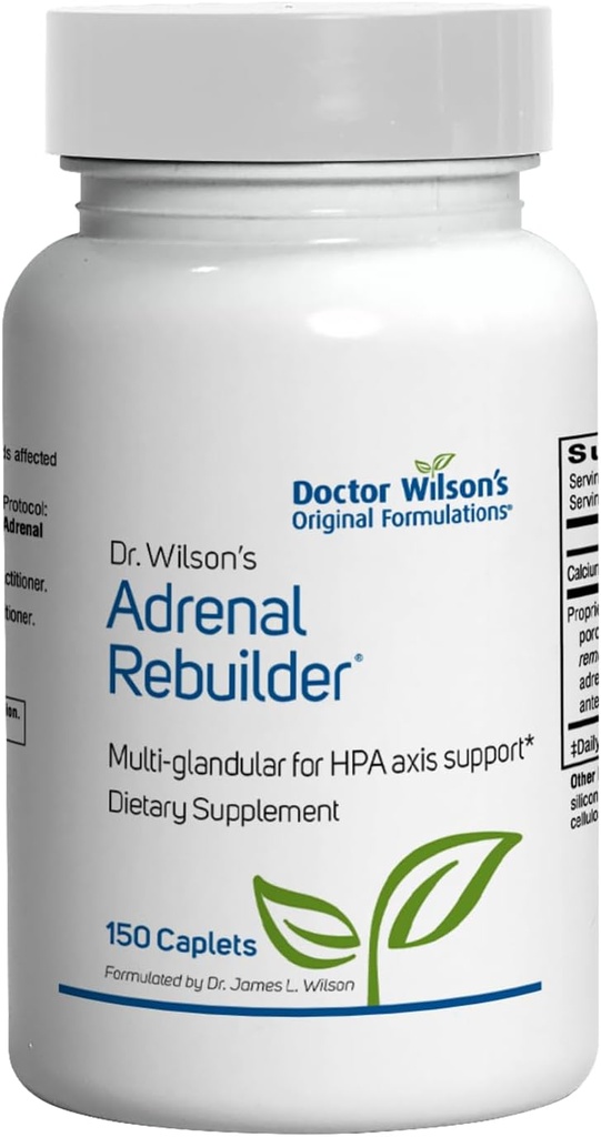 Dr. Wilson'un Adrenal Rebuilder 150 Caplets multiglandular Adrenal ve HPA Axis Support*