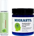 Migrastil Migraine Stick με μαγνήσιο & καταπραϋντικό λαιμό και κρέμα ώμου