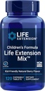Life Extension Children's Formula MixTM, multivitamin for Kids, 18 Essential Vitamins and Minerals, Berry Sukrose, Gluten-Free, Non-GMO, 120 çiğnilebilir Tabletler,