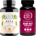 Mutlu Sağlıklı Hippie Beetroot Capsules & Organik Maca Enerji Pills & Libido Geliştirilmiş