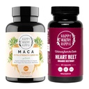 Mutlu Sağlıklı Hippie Beetroot Capsules & Organik Maca Enerji Pills & Libido Geliştirilmiş