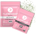 Flat Tummy Detox Tea (2 Week Program) – 2-Step Detox Tea to Boost Energy & Reduce Bloating* - All Natural Detox Cleanse w/ Green Tea, Lemon Balm, Dandelion, μάραθο, & More - Υποστήριξη Digestion