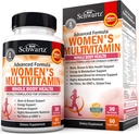 D3 Vitamini Olan Kadınlar için Multivitamin - Kemik Kadını Ortak Enerji için Multivitamin - Immunity Support - Immune System Boost Natural Immune Defense - Ortak Destek Tamam - 60Ct