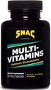 SNAC Multi-Vitamins Daily Supplement with Perfect Bio-Availability, 60 Capsules