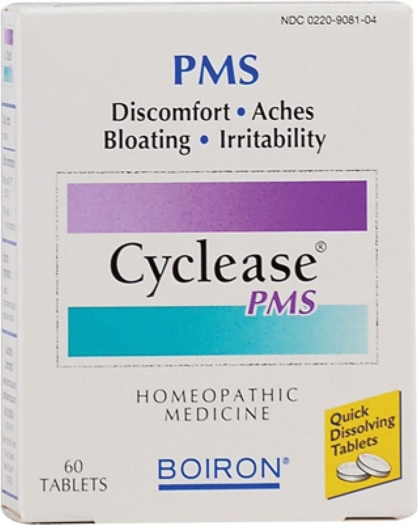 Boiron Çevrimase Pms, 60 Tablet, Pms Relief için Evopatik Tıp