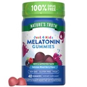 Nature's Truth Kids Melatonin Gummy | 1mg | 40 Kont | Vegan, Non-GMO & Gluten Free Gummies | Cherryli Flavor