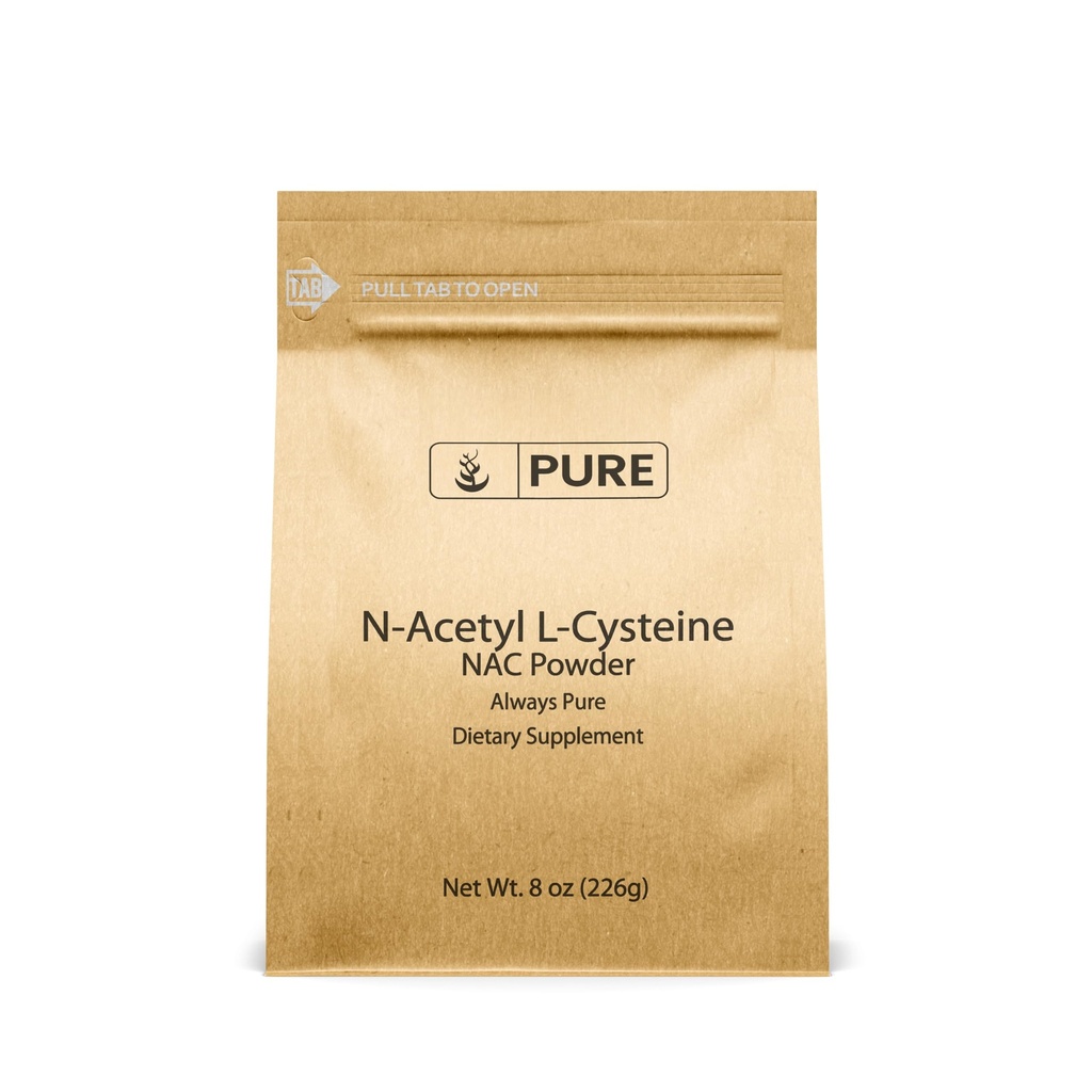 PURE ORIGINAL INGREDIENTS NAC N-Acetyl L-Cysteine Toz (8 oz) Lab Onaylandı, Her zaman Pure, No Fillers