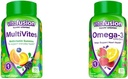 Vitafüzyon MultiVites 12 Vitamin ve Minerals, Berry, Peach & Omega-3 Gummy Vitamins, Berry Lemonade Flavored, Kalp Sağlık Vitaminleri (1)