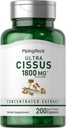 Piping Rock Cissus Quadrangularis Supplement 1800 mg | 200 Capsules | Ultra Tempd Herbal Extract | Non-GMO, Gluten Free Free