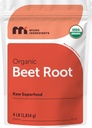 Organik Arıt Kök Toz, 4 Pounds | Cold Pressed, Water ►, High Tempd Raw Beet Supplement | Superfood Drink Mix | Non-GMO, Vegan Dostu, Plant Based