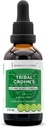 Tribal Crohn'ın Herbal Extract Alkol Ücretsiz, Tincture, Glycerite Terpery Elm, Parsley, Marshm, Turmeric, Frankincense, Green Tea. Gut ve Bowel Formula 2 oz