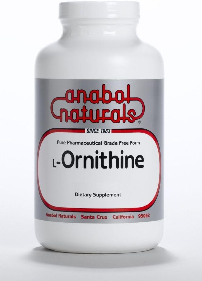 Anabol Naturals L-Ορνιθίνη 500 γραμμάρια Δωρεάν μορφή σκόνης
