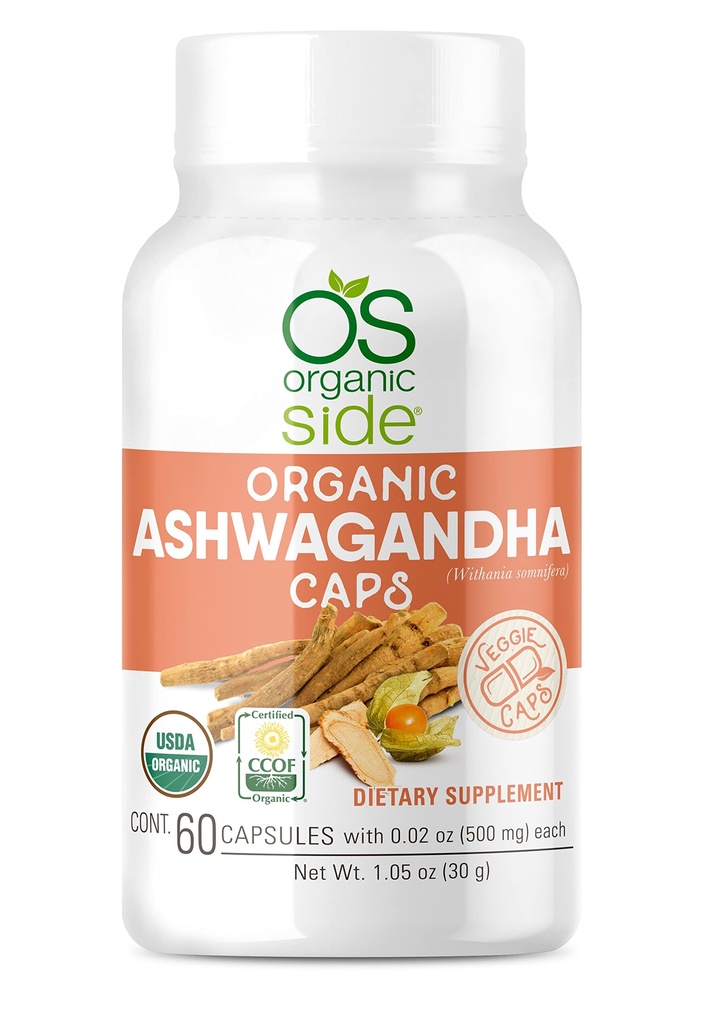 | Ashwagandha | 60 Veggie Caps | Pure 1.000 Mg | Doğal Stres Yardımı için Formula, MoodBoost & Wellness Support | Vegan, Non-GMO, Gluten-Free-Free