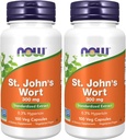 Şimdi Tamamlar, St. John's Wort (Hypericum perforatum) 300 mg, Standartlaştırılmış Ekstraksiyon, 100 Veg Capsules (Pack of 2)