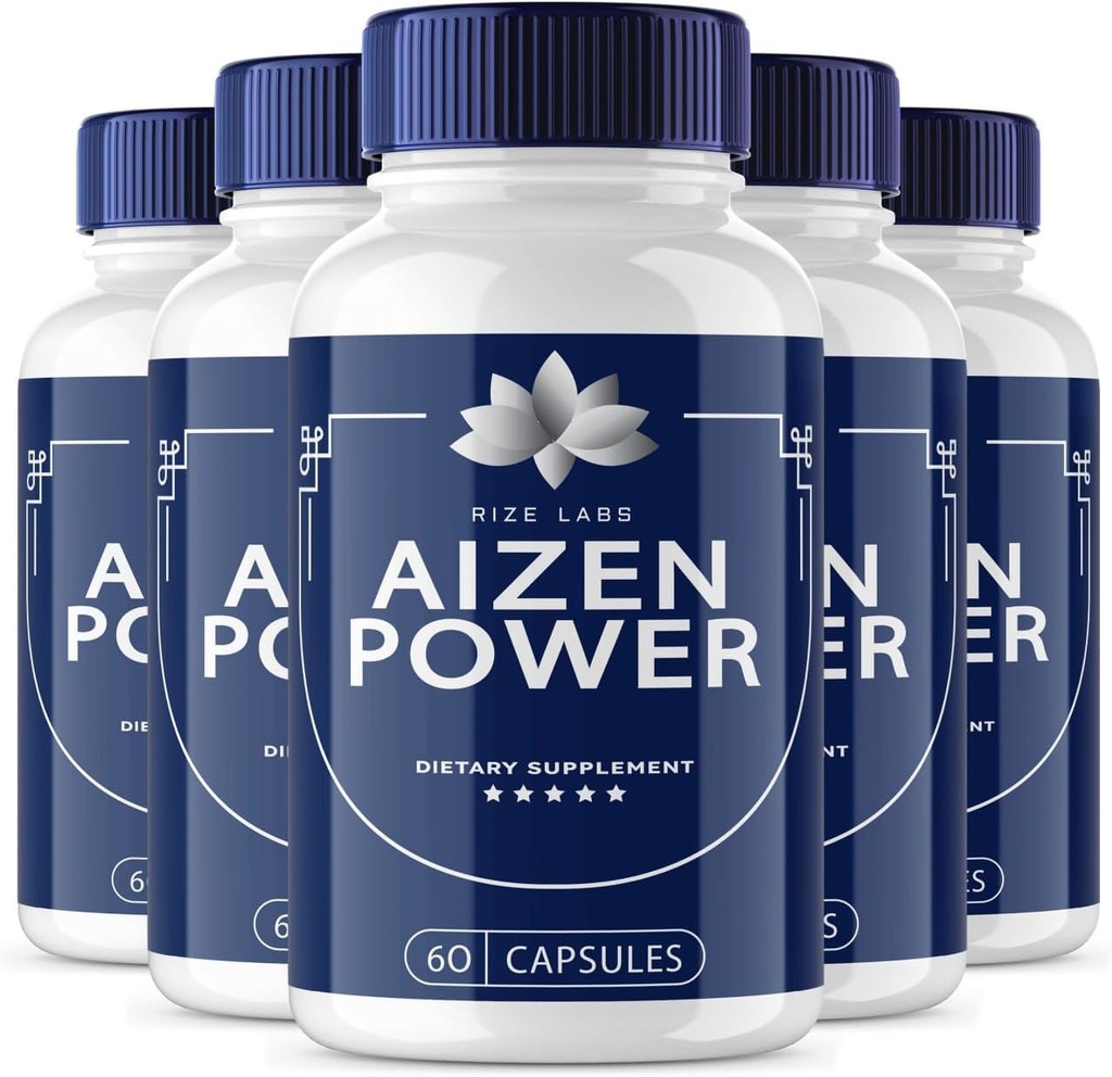 Laboratuvarları - Erkekler için Aizen Power, All Natural Male Supplement to Boost Energy and Performance (300 Capsules)