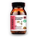 Κάψουλες Ashwagandha & Shatavari της DR WAKDE (60 Veg Caps, Rejuvenating Herbs, Energy Support, Ayurvedic Supplement, Vegan, Herbal, All Natural, Made in UK)