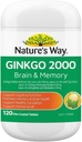 Nature's Way Ginkgo Biloba 2000MG 100+20 δισκία