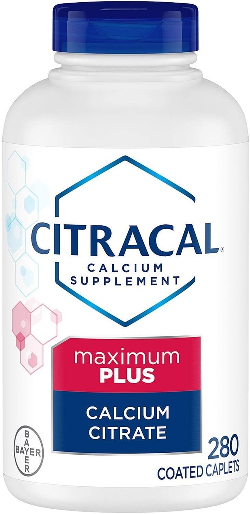 Citracal maximum Plusuba Citrate Caplets Plus D3 (280 Count)