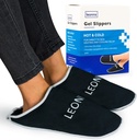 Gel Buz Paketi Tertipleri - Ayak Ağrısı için Sıcak ve Soğuk Terapi sağlayın, Ayaklar için Neuropati Ağrısı Yardımı, Gout Relief, Swollen Feet, Plantar Fasciitis ve Heel Spurs- One Scale Fits Most (Black)