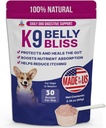 K9 Belly Bliss, Köpekler için All-Doğal Gut Health, Vet Günlük Digestive Support ve Dog Constipation Relief için Köpekler için Prebiyotik Onayladı, Kuru ve Wet Food için Topper Kullanımı Kolay, 30 Scoops.
