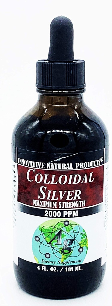 Colloidal Silver 2000 PPM (4 oz) Yenilikçi Doğal Ürünler