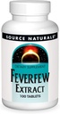 Source Naturals Feverfew Extract - Υποστηρίζει την υγιή λειτουργία του εγκεφάλου * - 100 δισκία