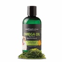 JustFoodForDogs Omega Plus Oil Omega-3 συμπλήρωμα για σκύλους, το δέρμα και το παλτό υποστήριξη, κοινή υγεία, EPA & DHA από Algae Oil, Βιώσιμη & Eco-Friendly - 8 oz