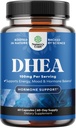 DHEA Supplement for Women & Men - Pure DHEA 100 mg for Hormon Dengesi, Mood Stability, Brain Function, Immune System, Energy & Fertness - Dehidrepiandrosterone Capsules Yetişkinler için - 60 Ctt