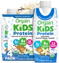 Ya da Geri Organik Çocuklar Protein Beslenme Shake, Vanilla - Protein 8g, 22 Vitamin ve Mineraller, Meyveler ve Sebzeler, Gluten Free, Soy Free, Non-GMO, 8.25 Fl Oz (GMO)