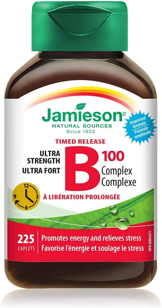 Jamieson Timed B100 Kompleksi, 225 caplets