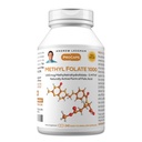 ANDREW LESSMAN Metil Folate 1000 mg - 240 Capsules - 1000 mcg L-Methyl Folate, Potent Levels of Essential Vitamin B9. Supports Health Heart, Brain, Immune ve Hamile. Swallow Capsules kolay