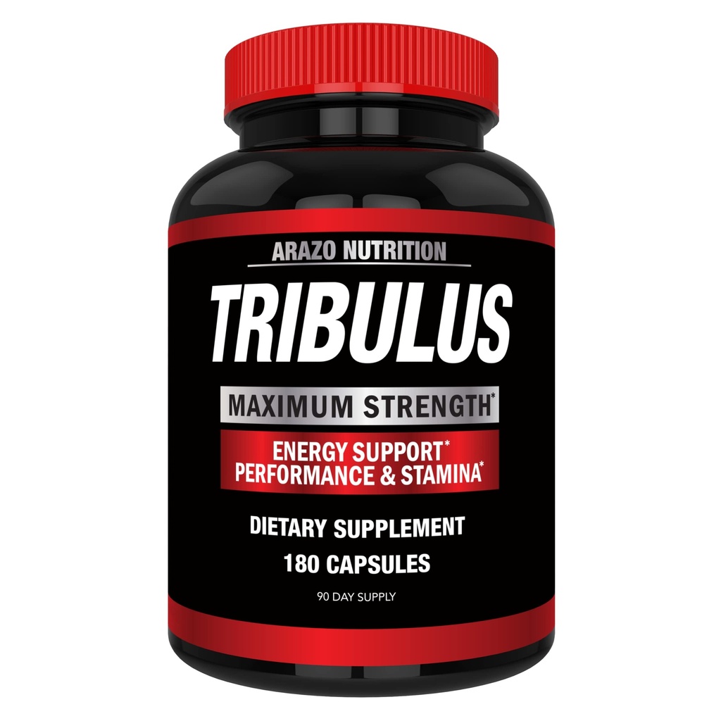 Arazo Nutrition Tribulus Terrestris 1500mg Extract Powder – 180 κάψουλες - Ενεργειακός ενισχυτής με αποφρακτικό οιστρογόνων