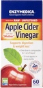 Enzymedica, Apple Cider Vinegar, Healthy Weight and Digestive Support, 60 Count