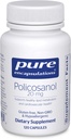 Saf Encapsulations Policosanol 20 mg | Hipoallerjen Tamam Destekler Sağlıklı Lipid Metabolism ve Cardiovascular Fonksiyonl | 120 Capsules