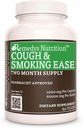 Remedy'nin beslenmesi Cough ve Sigara Ease | 1.000 mg, 60 Vegan Capsules Herbal Diyeter Supplement | İki Ay Supply