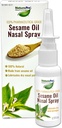 Tüm doğal Nasal Moisturizer spreyi% 100 Farm Grade Sesame Petrol 0.75fl. to Soothe & Moisturize Kuru Nose, Nasal Lubricant & Decongestant için Kuru Nose Relief